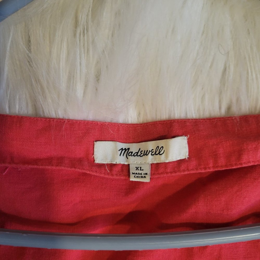 Madewell Red Tank - Picture 2 of 2